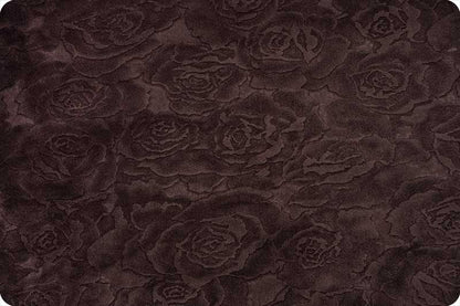 Extra Wide Rose Cuddle® 3 Chocolate - Shannon Fabrics