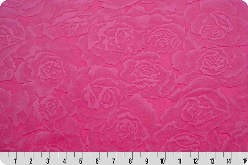 Extra Wide Rose Cuddle® 3 Fuchsia - Shannon Fabrics