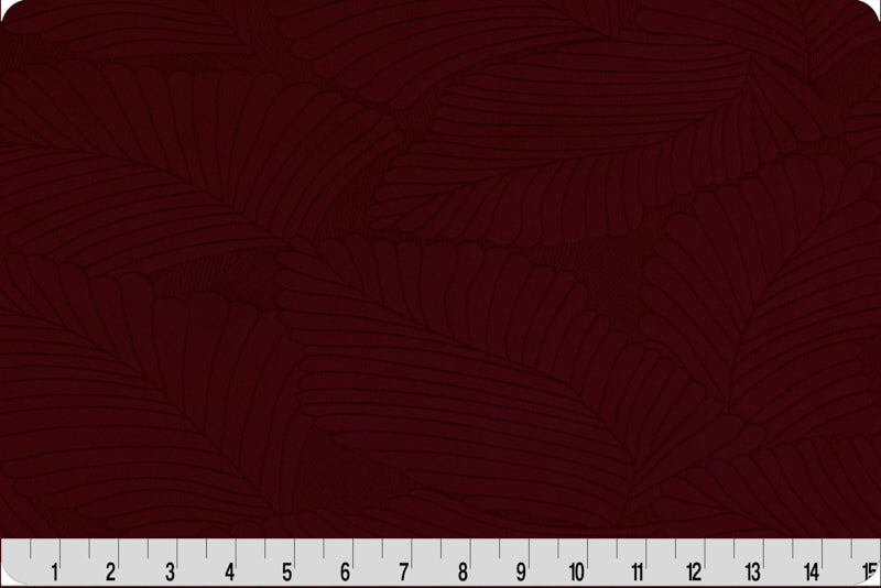 Extra Wide Cuddle® 3 Tropic Merlot - Shannon Fabrics