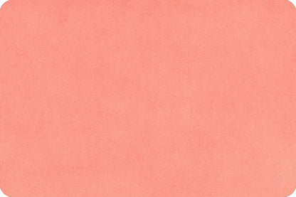 Extra Wide Solid Cuddle 3® Coral - Shannon Fabrics