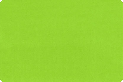 Extra Wide Solid Cuddle 3 Dark Lime - Shannon Fabrics