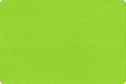 Extra Wide Solid Cuddle 3 Dark Lime - Shannon Fabrics