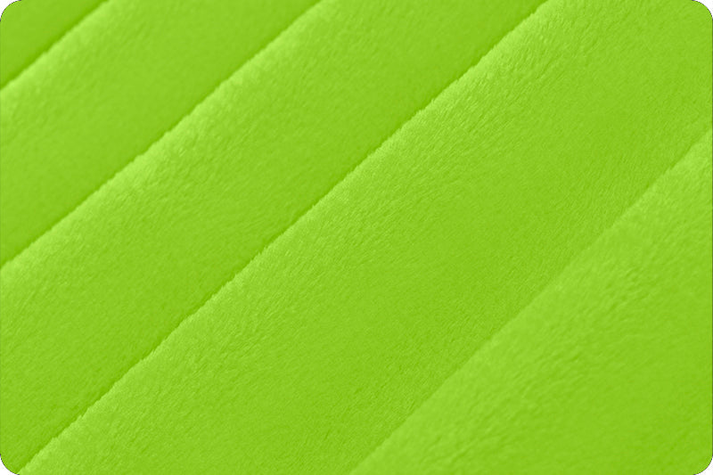 Extra Wide Solid Cuddle 3 Dark Lime - Shannon Fabrics