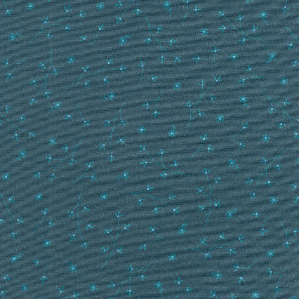 Flower Petals Navy 108" Quilt Backing - Kimberbell & Maywood Studio