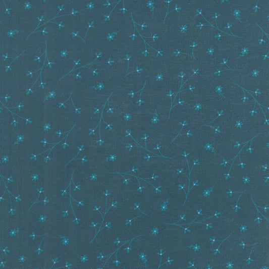 Flower Petals Navy 108" Quilt Backing - Kimberbell & Maywood Studio