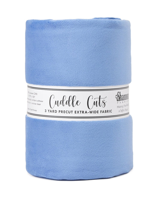 3 Yard Cuddle® 110" Wide Cut Bluebell - Shannon Fabrics