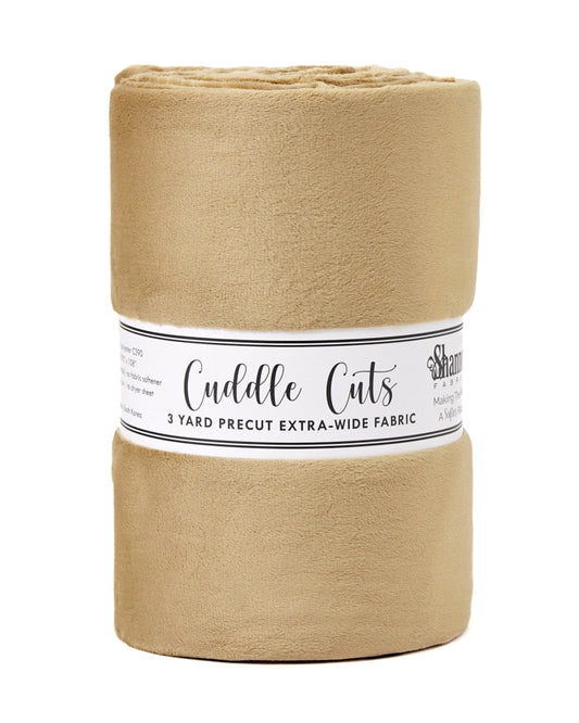 3 Yard Cuddle® 110" Wide Cut Cuppuccino - Shannon Fabrics