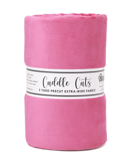 3 Yard Cuddle® 110" Wide Cut Fuchsia - Shannon Fabrics