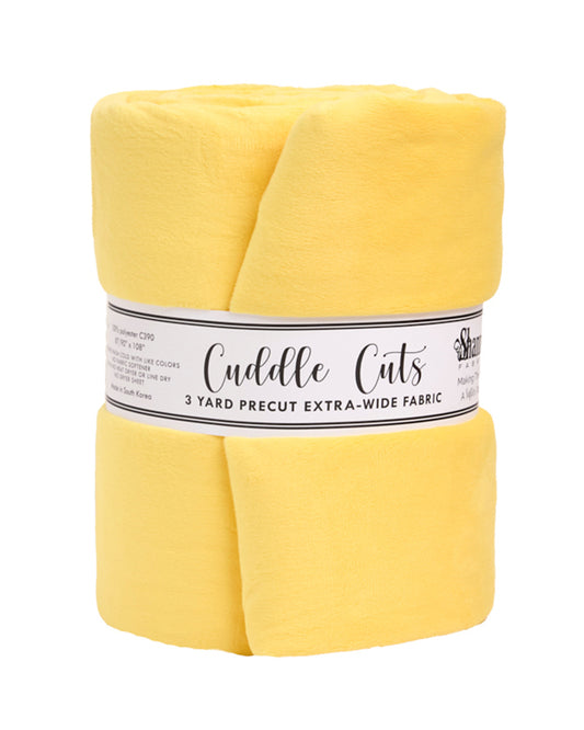 3 Yard Cuddle® 110" Wide Cut Sunshine - Shannon Fabrics