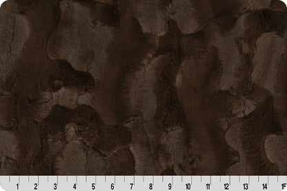2 Yard Luxe Cuddle® Cut Hide Chocolate - Shannon Fabrics
