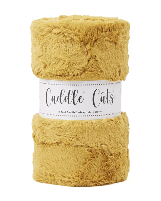 2 Yard Luxe Cuddle® Cut Hide Golden - Shannon Fabrics