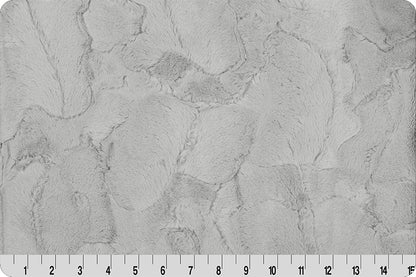 2 Yard Luxe Cuddle® Cut Hide Silver - Shannon Fabrics