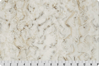 2 Yard Luxe Cuddle® Cut Snowy Owl Natural - Shannon Fabrics