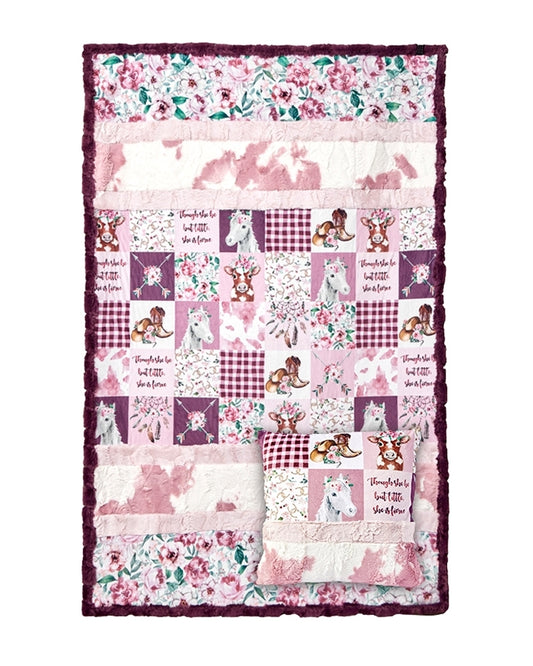 Picture Perfect Cuddle® Kit Howdy, Darlin' - Shannon Fabrics