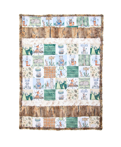 Tiny Tails Cuddle® Kit Timber Grove -  Shannon Fabrics