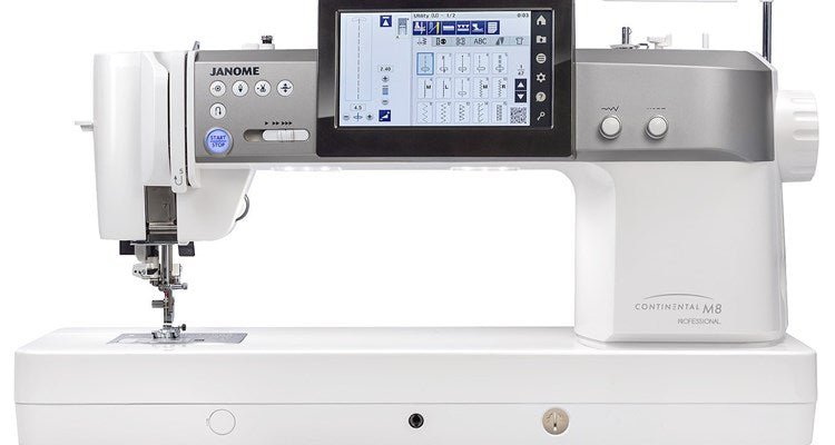 Janome Continental M8 Professional — Premier Sewing & Quilting (Call for Special Pricing)