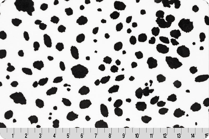 Dalmatian Dog Cuddle® Snow/Black - Shannon Fabrics