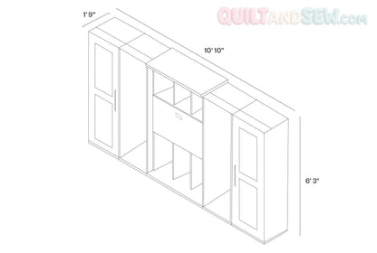 DreamBox XL White DIY Two Sideboards (Plus side-box upgrade)