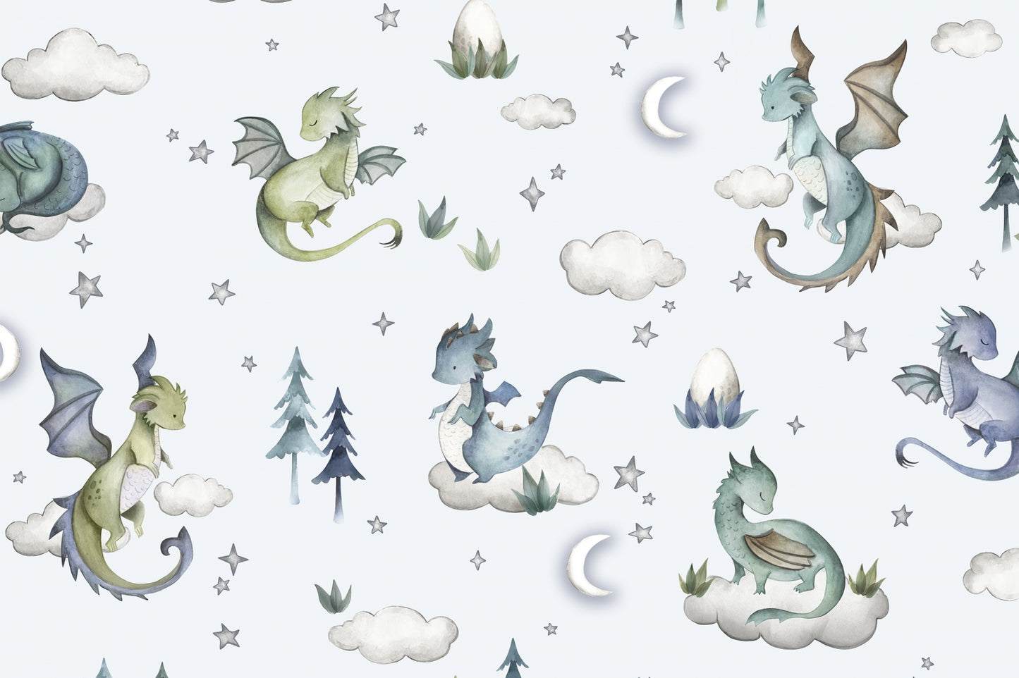 Dragon Dreams Digital Cuddle® Multi - Shannon Fabrics
