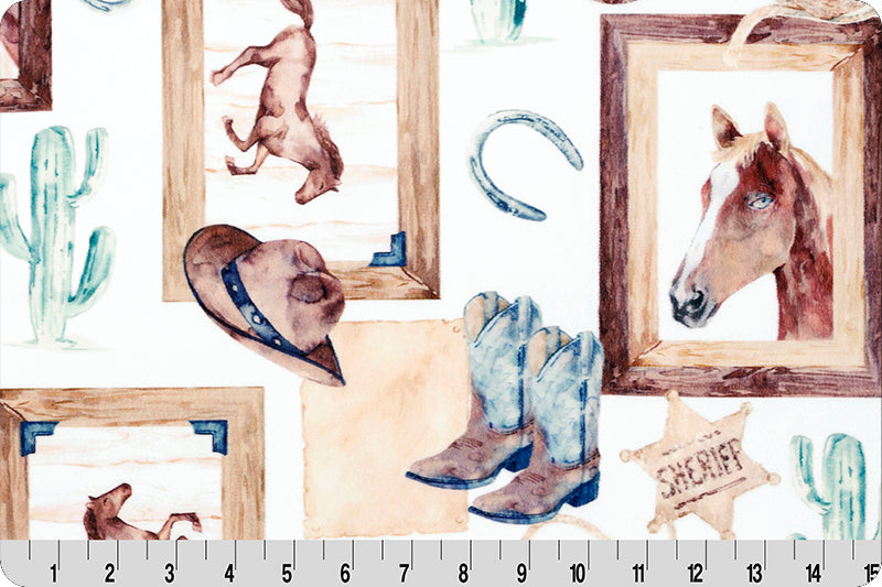 Shannon Fabrics Old West Digital Cuddle® Natural
