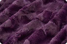 Luxe Cuddle® Hide Berry By: Shannon Fabrics