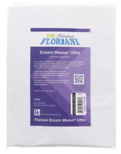 Floriani Dream Weave Ultra (30” X 3 YARDS WHITE)
