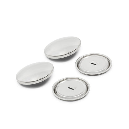 Dritz 2 Half Cover Buttons Sz.60 - 1 1/2"
