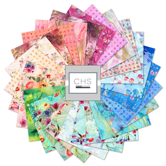 Misty Garden 5" Charm Squares