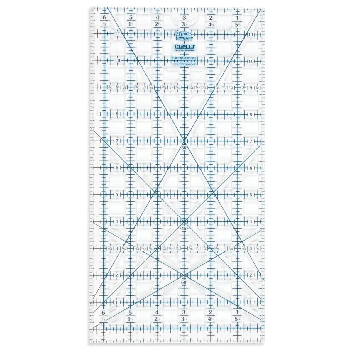 True Cut Ruler 6-1/2in X 12-1/2in - Grace Company
