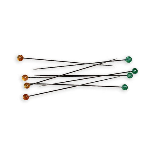 100 Fine Quilting Pins (Glass Head) - Clover