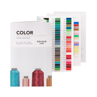 Glide Thread Color Card