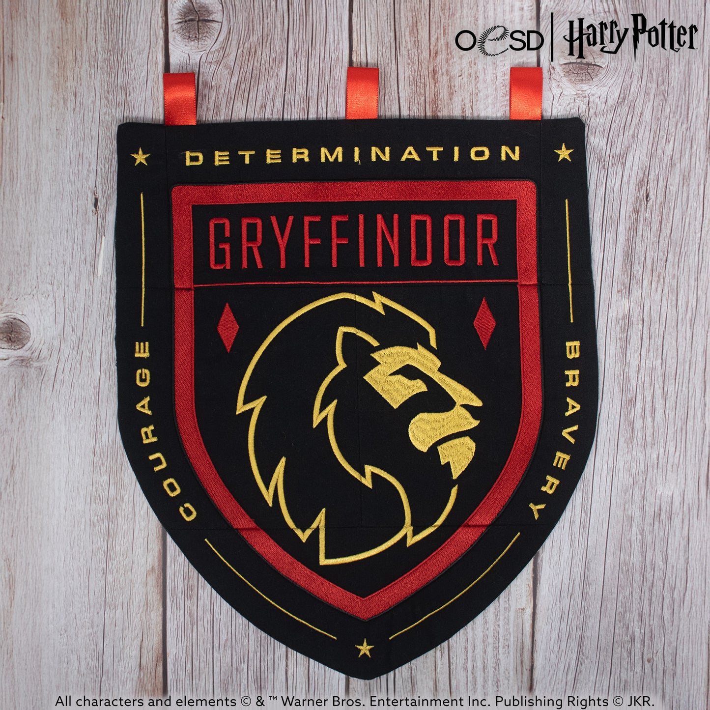 Gryffindor Tiled House Banner OESD
