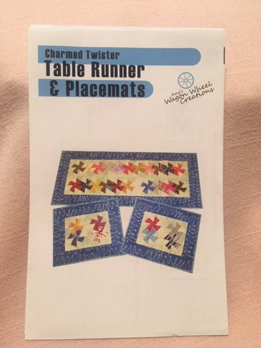 Charmed Twister Table Runner & Placemats Pattern