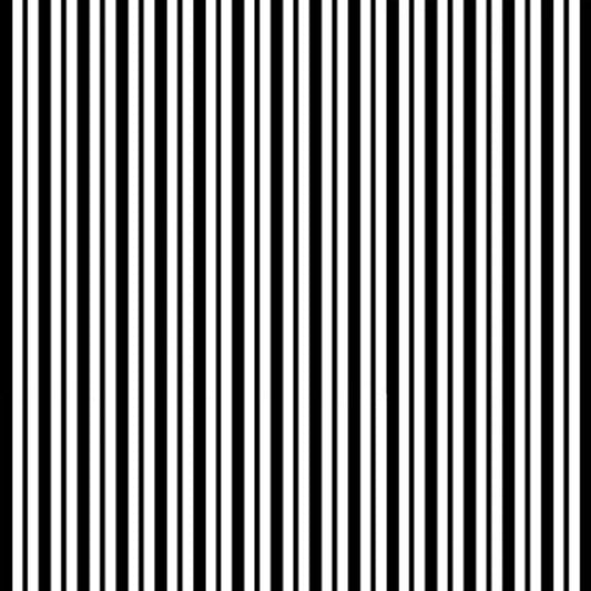 Black Awning Stripe - Kimberbell Basics / Maywood Studio