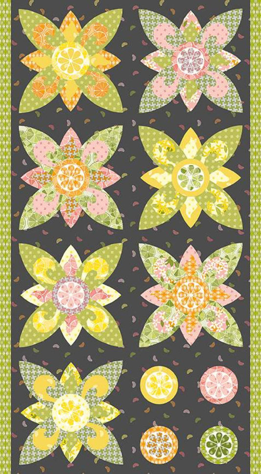 Grove Panel Charcoal - Riley Blake Designs