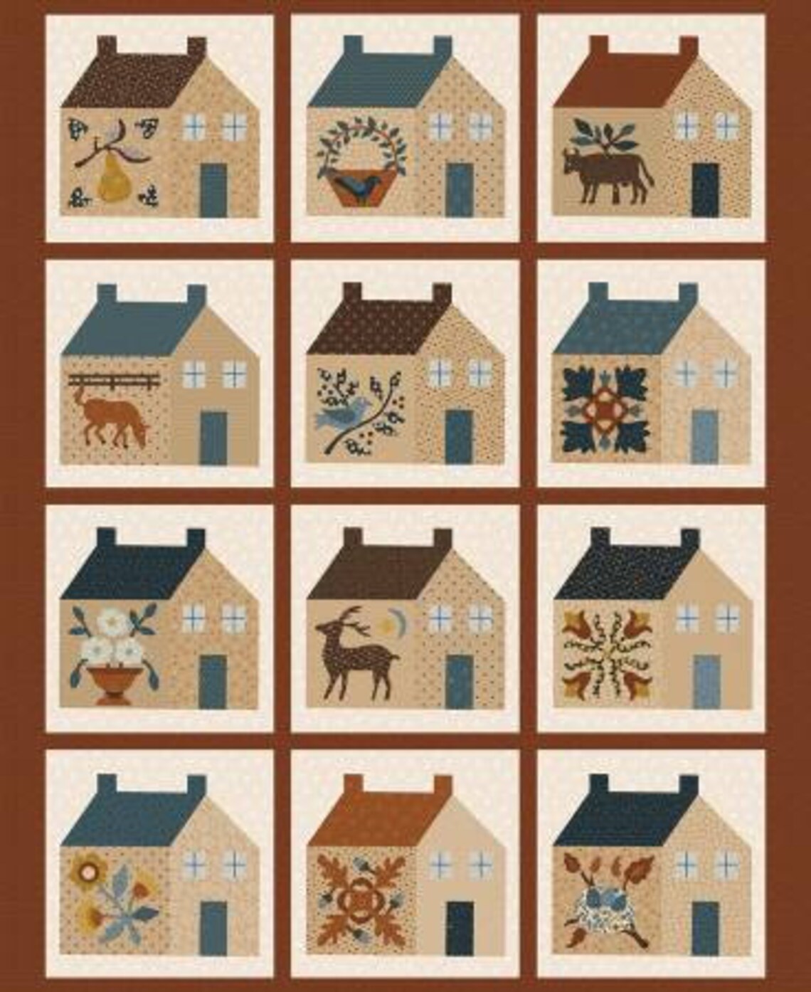 Buttermilk Homestead Panel - Riley Blake Designs