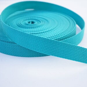 2yd Polypro Belt/Strapping 1in Teal - Fabany