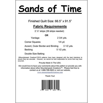 Sands Of Time - Mountainpeek Creations
