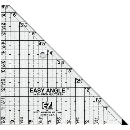 Easy Angle Triangle Ruler - ez Quilting