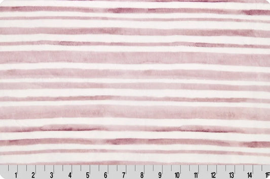 Stripe Digital Cuddle® Rosewater - Shannon Fabrics