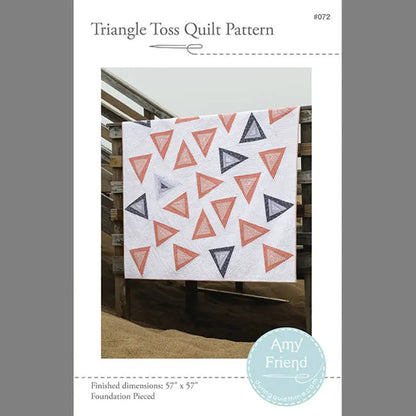 Triangle Toss Quilt Pattern