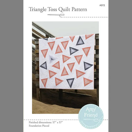 Triangle Toss Quilt Pattern