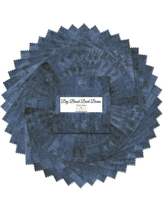 Dry Brush Dark Denim 5 Karat Gem