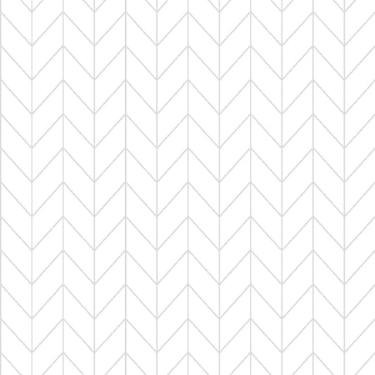 Kimberbell Basics Chevron White on White