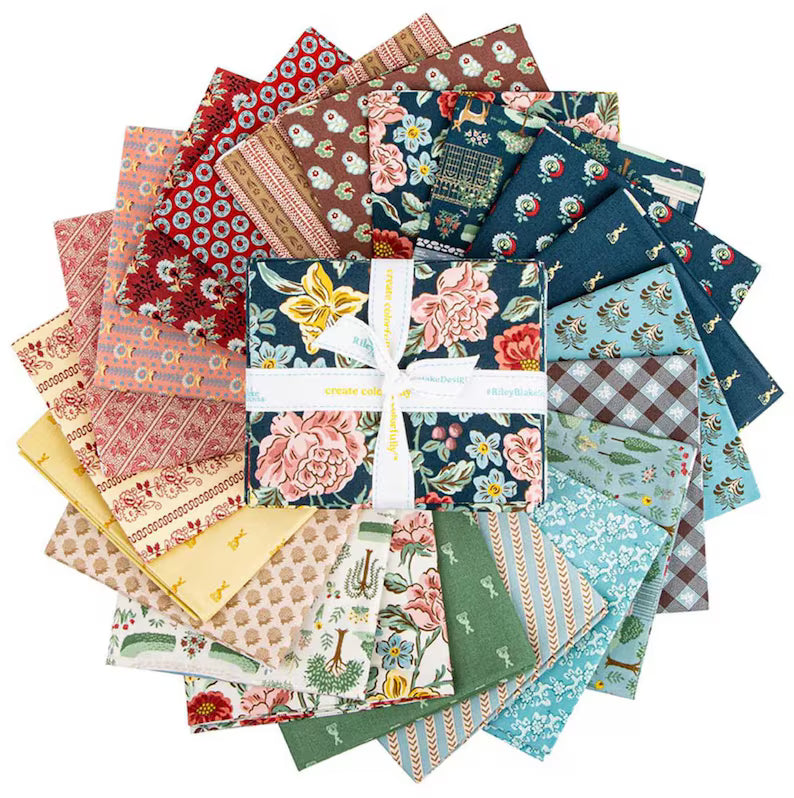 Jane Austin Cllection 22" Fat Quarters - Riley Blake Designs