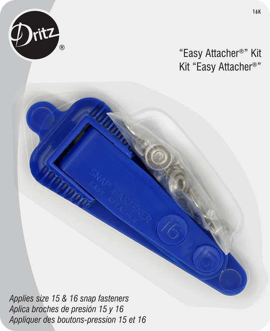 Dritz "Easy Attacher" Kit Sz.15/16 Snap Fastners