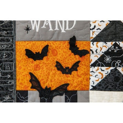 Pumpkins & Potions Ladder Quilt Machine Embroidery CD