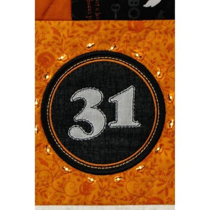 Pumpkins & Potions Ladder Quilt Machine Embroidery CD