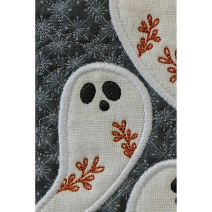 Pumpkins & Potions Ladder Quilt Machine Embroidery CD