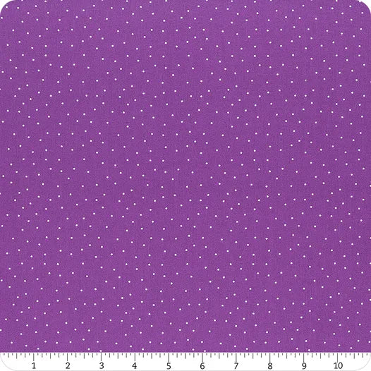 Purple & Tiny White Dots - Kimberbell Basics / Maywood Studio